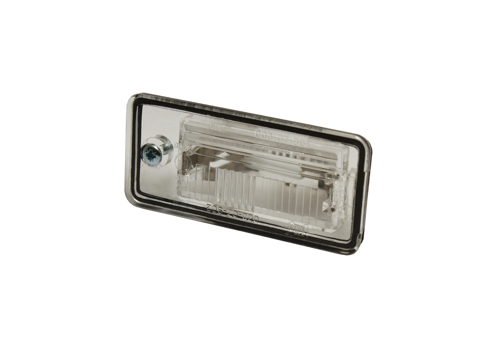 License lamp License lamp