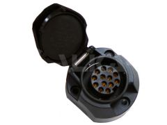 10 TRAILER SOCKETS  W/ JOINT 7 POLE ABS