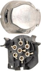 10 TRAILER SOCKETS W/ JOINT 7 POLE ALU