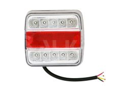 REAR SQUARE TRAILER LED LAMP 10X10X4 CM