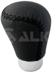 SHORT UNIVERSAL GEAR KNOB (BLACK LEATHER)