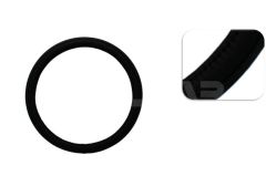 STEERING WHEEL COVER (BLACK 37-39CM.)