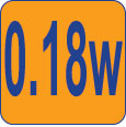 0,18W