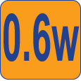 0,6W