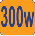 300W