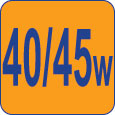 40/45W