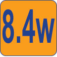 8,4W