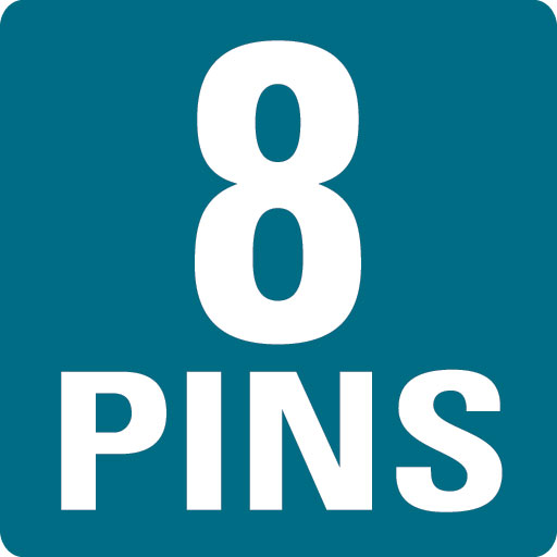8 PINS