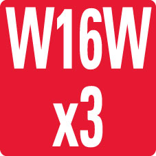 W16Wx3