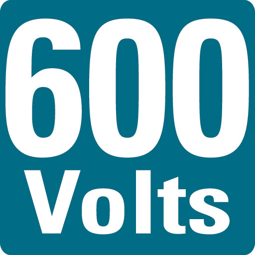 600V