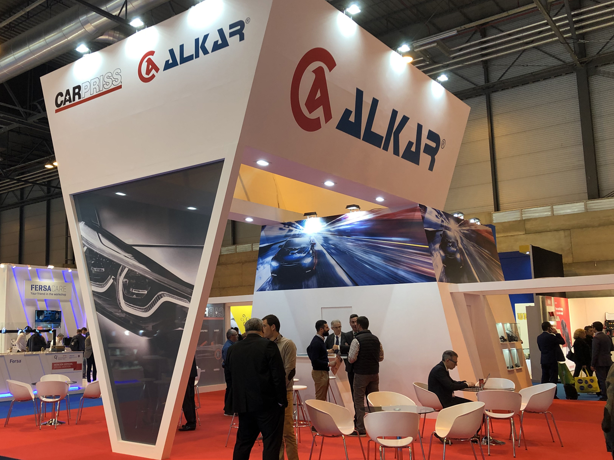 Plenty of customers in the first 2 days of ALKAR in MOTORTEC 2019